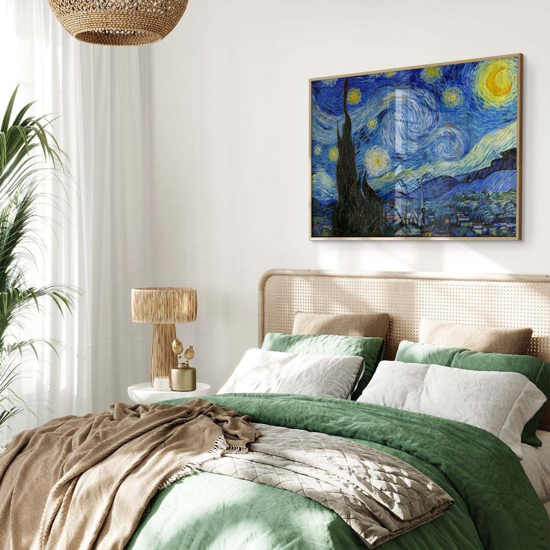 The Starry Night Abstract by Vincent van Gogh - Style My Wall