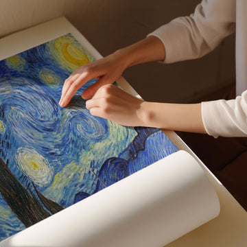 The Starry Night Abstract by Vincent van Gogh - Style My Wall