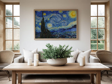 The Starry Night Abstract by Vincent van Gogh - Style My Wall