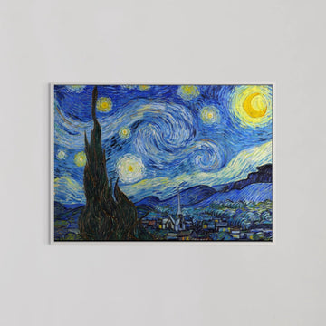 The Starry Night Abstract by Vincent van Gogh - Style My Wall