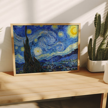 The Starry Night Abstract by Vincent van Gogh - Style My Wall