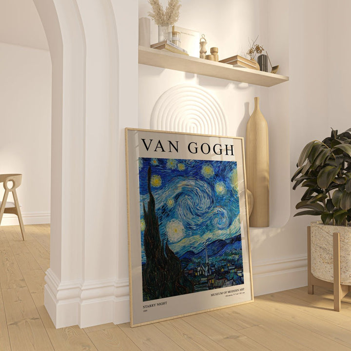 The Starry Night Plakat Wall Art by Vincent van Gogh - Style My Wall