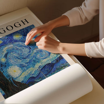 The Starry Night Plakat Wall Art by Vincent van Gogh - Style My Wall