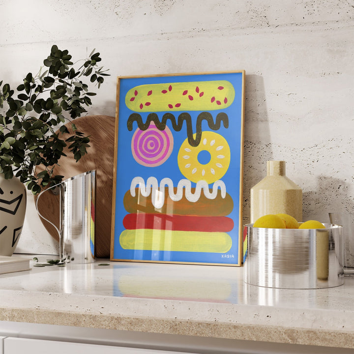 The Summer Splash by Kasia Sykus wall - art - picture - poster