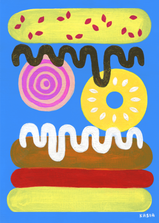 The Summer Splash by Kasia Sykus,frame