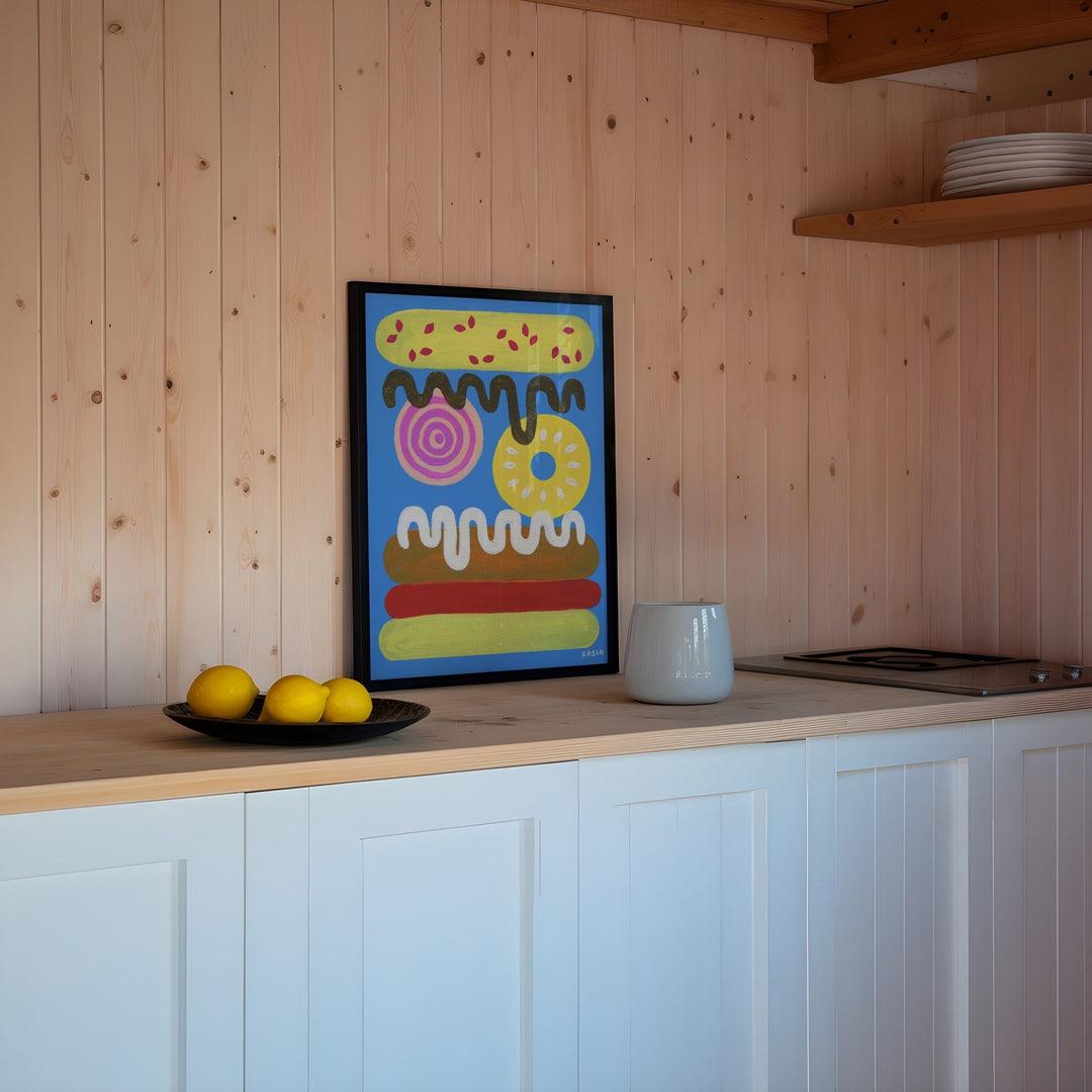 The Summer Splash by Kasia Sykus wall - art - picture - poster