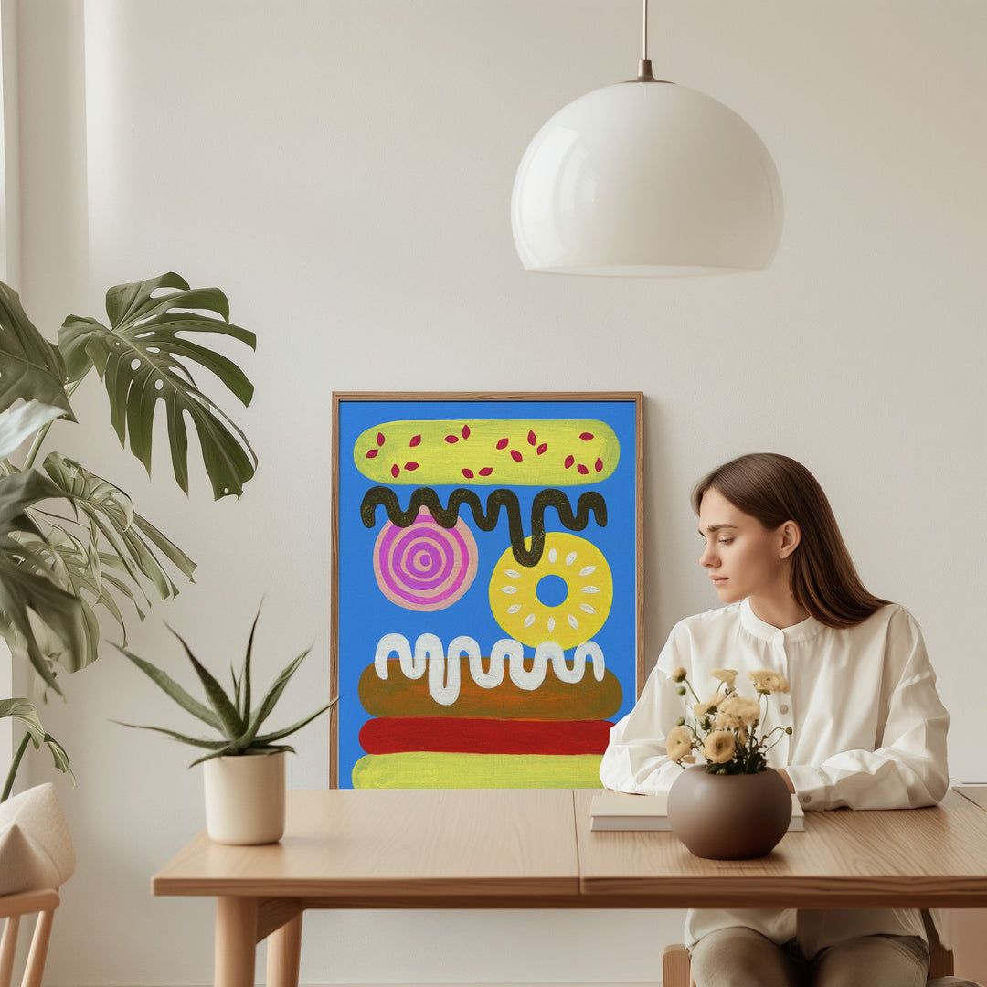 The Summer Splash by Kasia Sykus wall - art - picture - poster