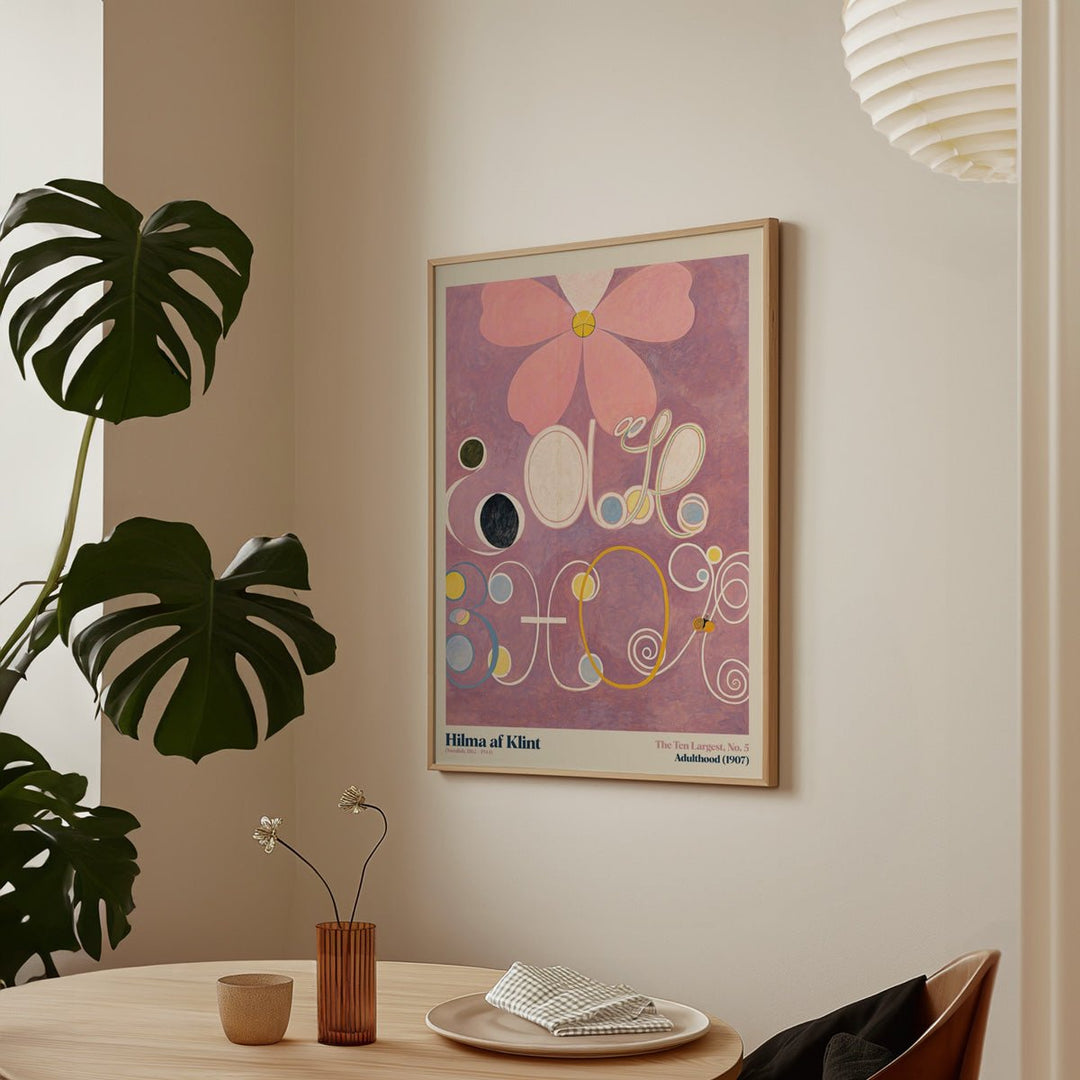 The Ten Largest Adulthood 5 Wall Art by Hilma af Klint - Style My Wall