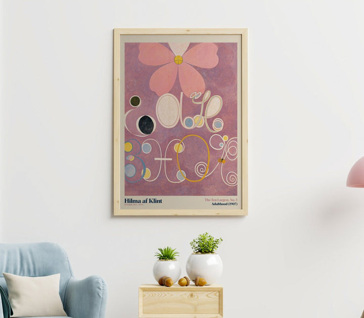 The Ten Largest Adulthood 5 Wall Art by Hilma af Klint - Style My Wall