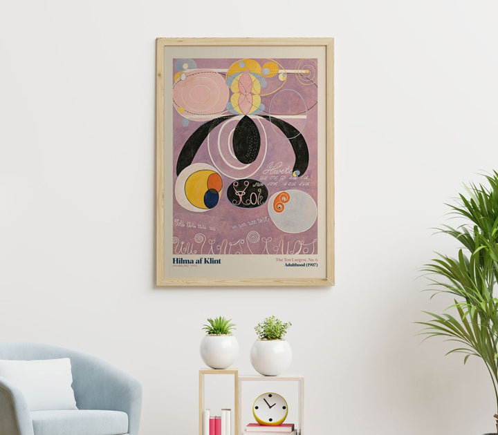 The Ten Largest Adulthood 6 Wall Art by Hilma af Klint - Style My Wall