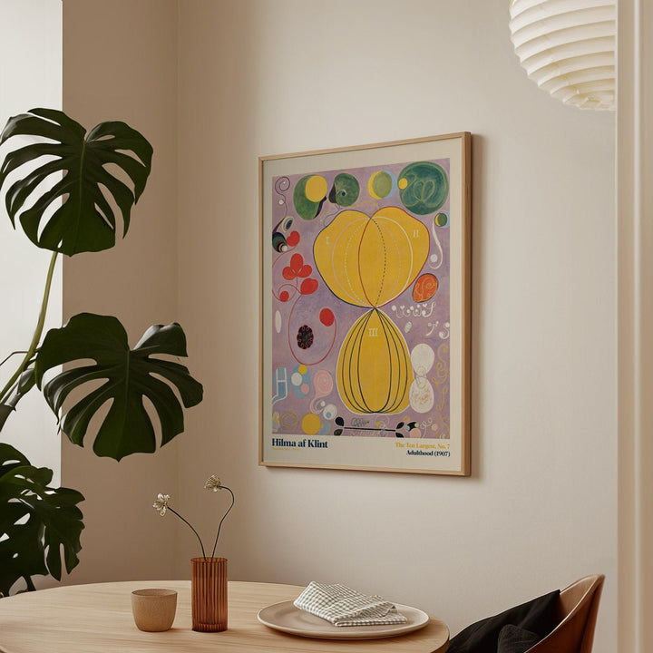 The Ten Largest Adulthood 7 Wall Art by Hilma af Klint - Style My Wall