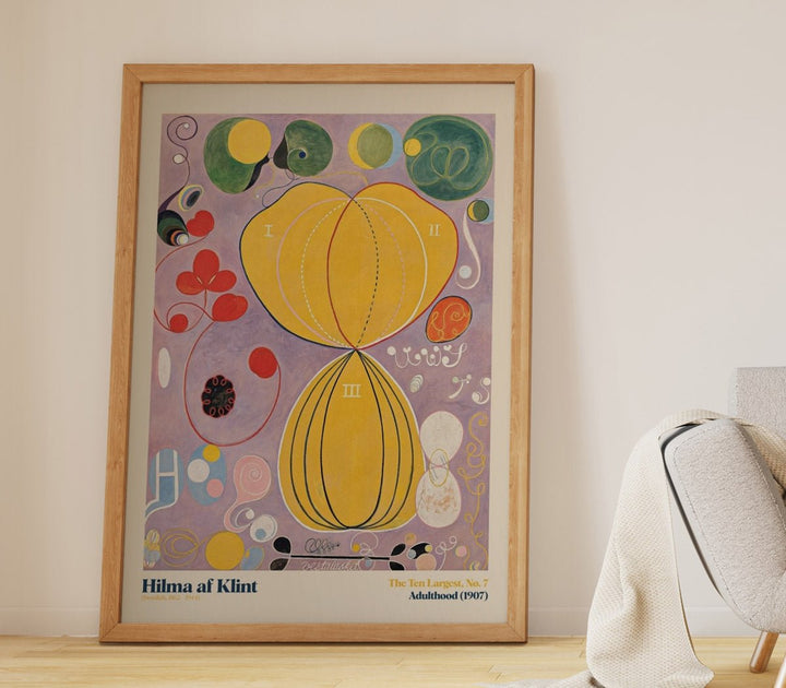 The Ten Largest Adulthood 7 Wall Art by Hilma af Klint - Style My Wall