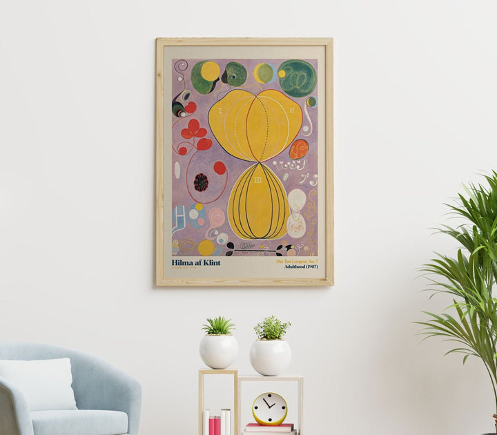 The Ten Largest Adulthood 7 Wall Art by Hilma af Klint - Style My Wall