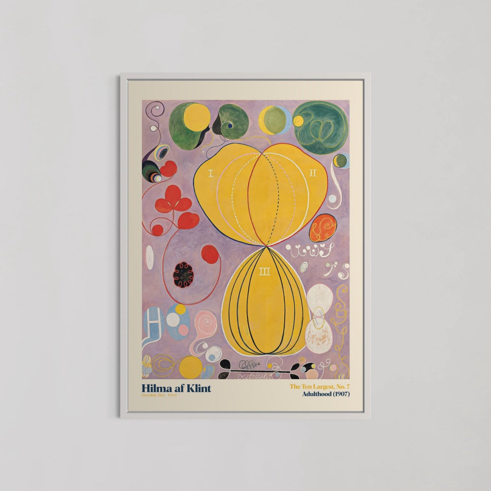 The Ten Largest Adulthood 7 Wall Art by Hilma af Klint - Style My Wall