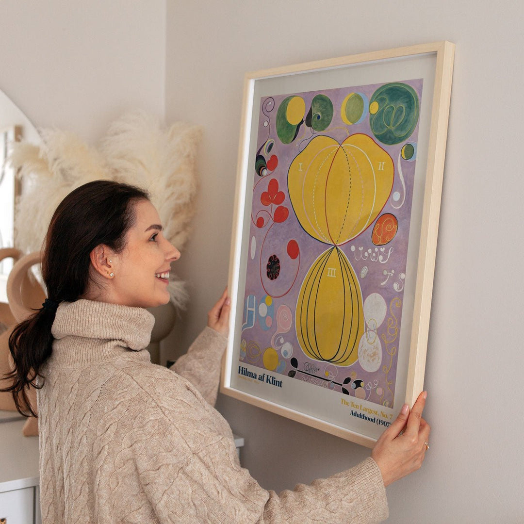 The Ten Largest Adulthood 7 Wall Art by Hilma af Klint - Style My Wall