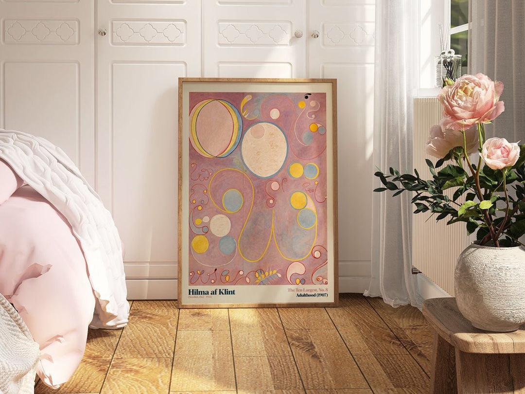 The Ten Largest Adulthood 8 Wall Art by Hilma af Klint - Style My Wall