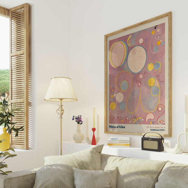 The Ten Largest Adulthood 8 Wall Art by Hilma af Klint - Style My Wall