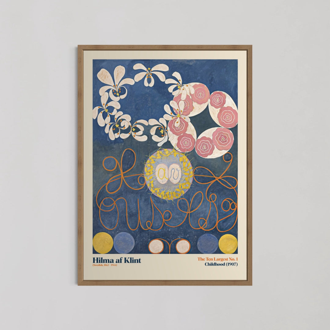 The Ten Largest Childhood 1 Wall Art by Hilma af Klint - Style My Wall