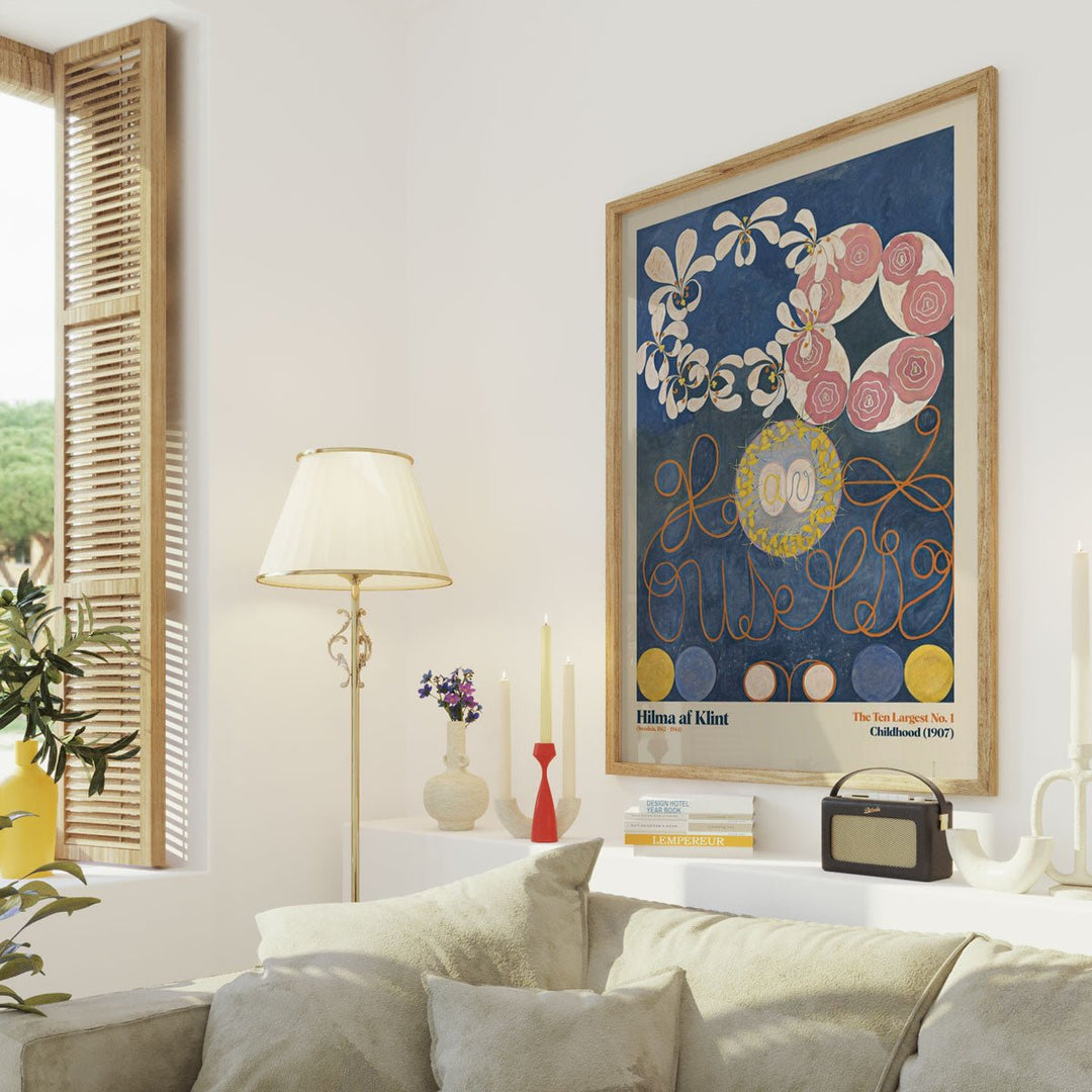 The Ten Largest Childhood 1 Wall Art by Hilma af Klint - Style My Wall