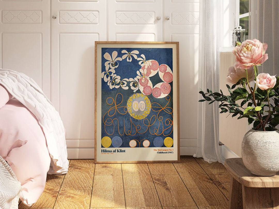 The Ten Largest Childhood 1 Wall Art by Hilma af Klint - Style My Wall