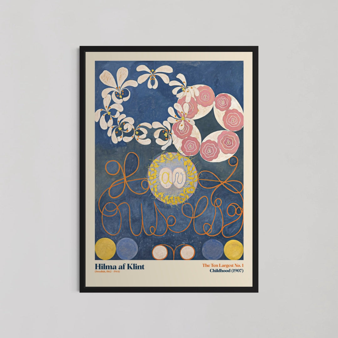 The Ten Largest Childhood 1 Wall Art by Hilma af Klint - Style My Wall