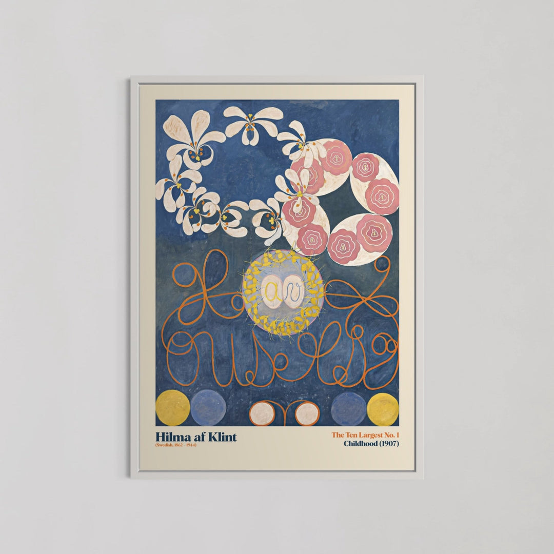 The Ten Largest Childhood 1 Wall Art by Hilma af Klint - Style My Wall