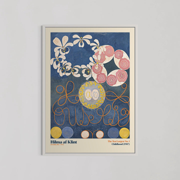 The Ten Largest Childhood 1 Wall Art by Hilma af Klint - Style My Wall