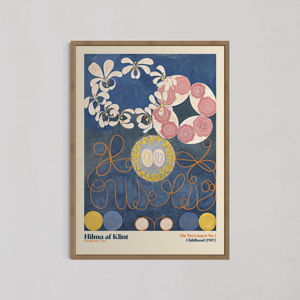 The Ten Largest Childhood 1 Wall Art by Hilma af Klint