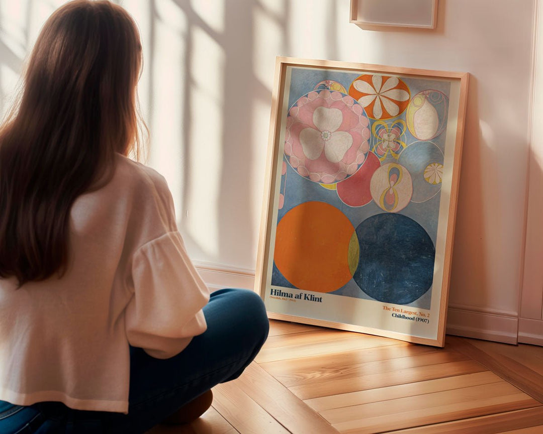 The Ten Largest Childhood 2 Wall Art by Hilma af Klint - Style My Wall