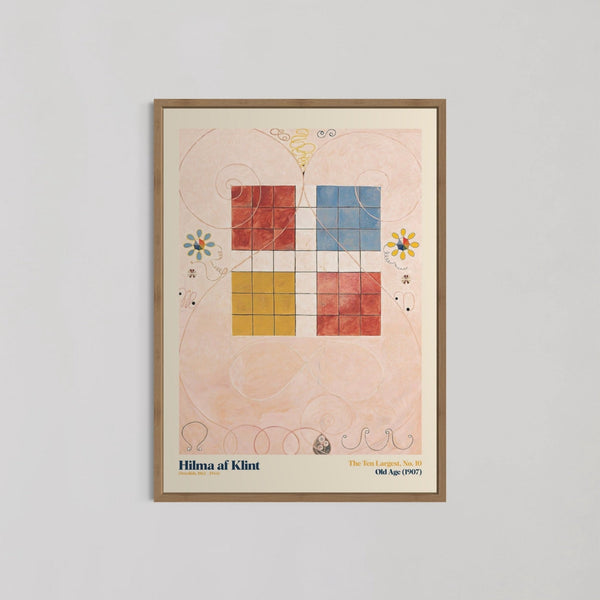 The Ten Largest Old Age 10 Wall Art by Hilma af Klint