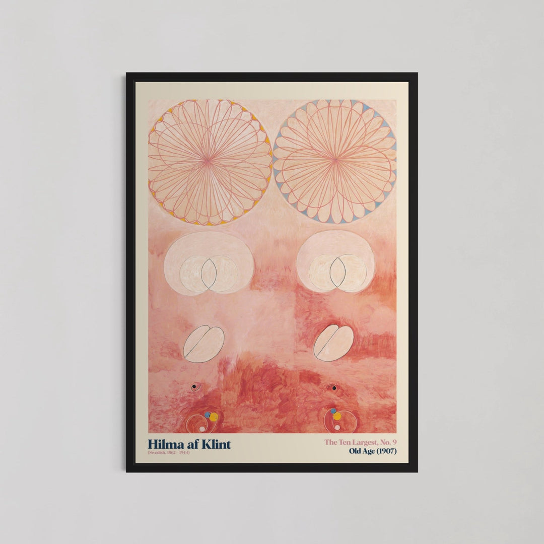 The Ten Largest Old Age 9 Wall Art by Hilma af Klint - Style My Wall