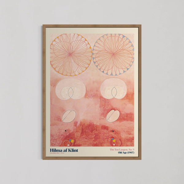 The Ten Largest Old Age 9 Wall Art by Hilma af Klint