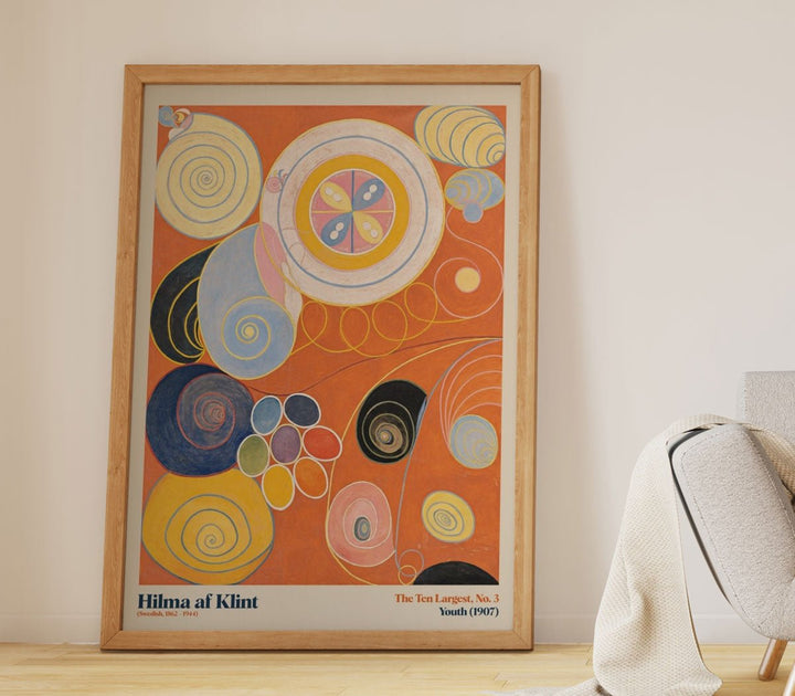 The Ten Largest Youth 3 Wall Art by Hilma af Klint - Style My Wall