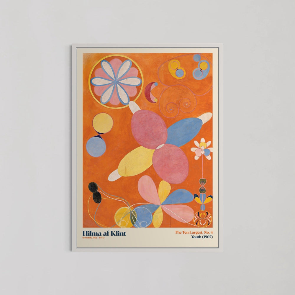 The Ten Largest Youth 4 Wall Art by Hilma af Klint - Style My Wall