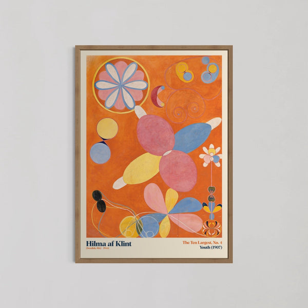 The Ten Largest Youth 4 Wall Art by Hilma af Klint