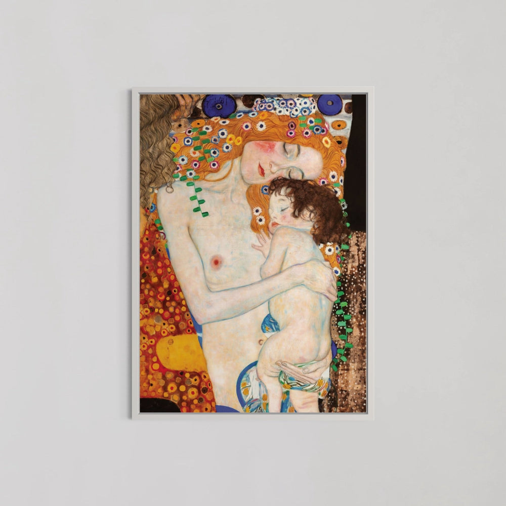 The Three Ages of Woman Wall Art by Gustav Klimt - Style My Wall