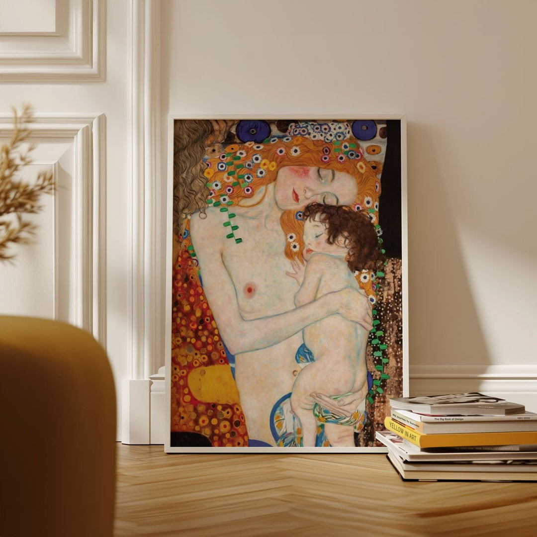 The Three Ages of Woman Wall Art by Gustav Klimt - Style My Wall