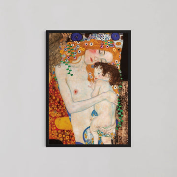 The Three Ages of Woman Wall Art by Gustav Klimt - Style My Wall
