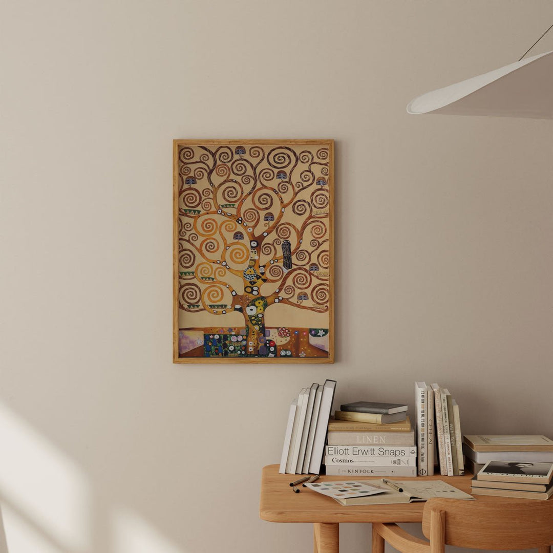 The Tree Of Life Stoclet Frieze Wall Art by Gustav Klimt - Style My Wall