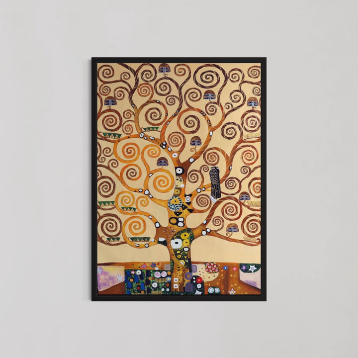 The Tree Of Life Stoclet Frieze Wall Art by Gustav Klimt - Style My Wall