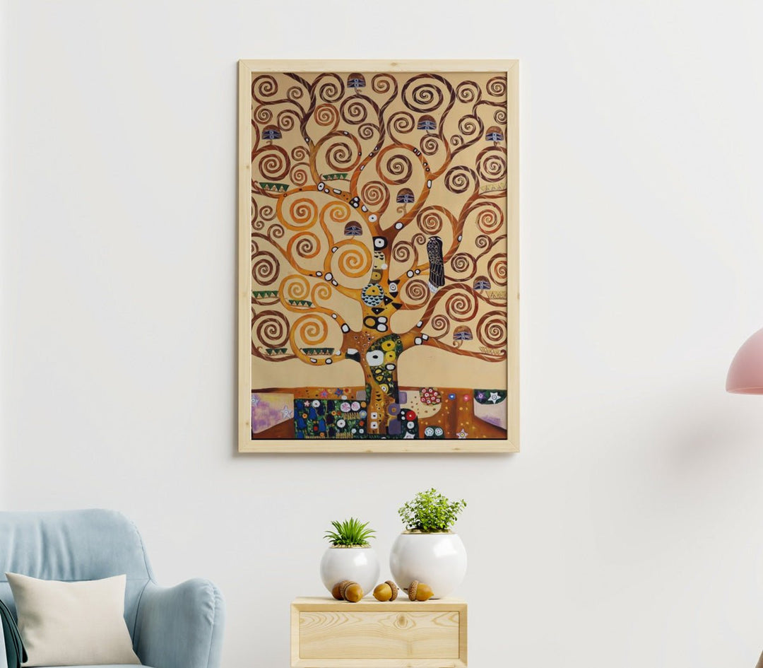 The Tree Of Life Stoclet Frieze Wall Art by Gustav Klimt - Style My Wall