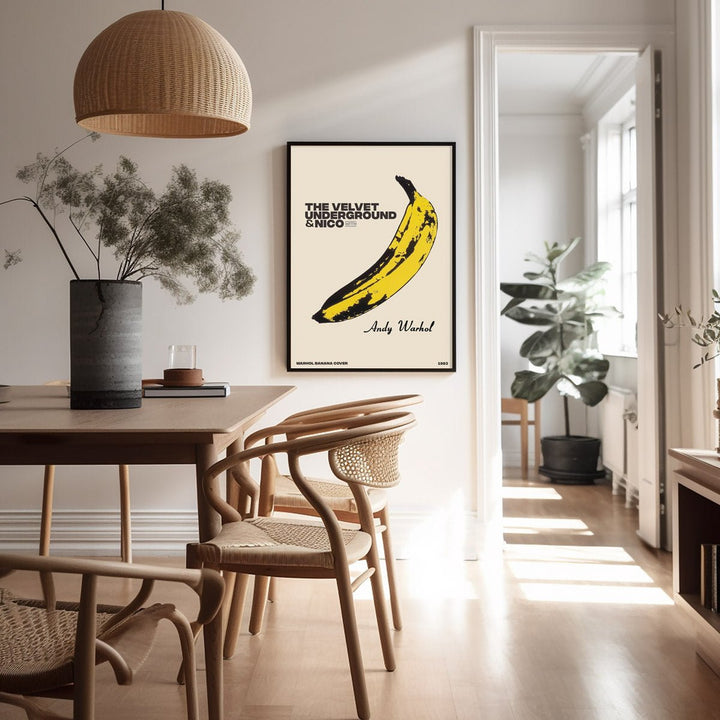 The Velvet Underground & Nico With Banana By Andy Warhol - Style My Wall