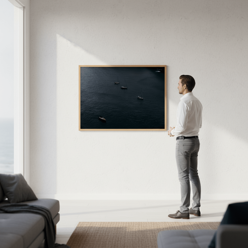 The Waiting Bay by Aaron Borchardt wall - art - picture - poster