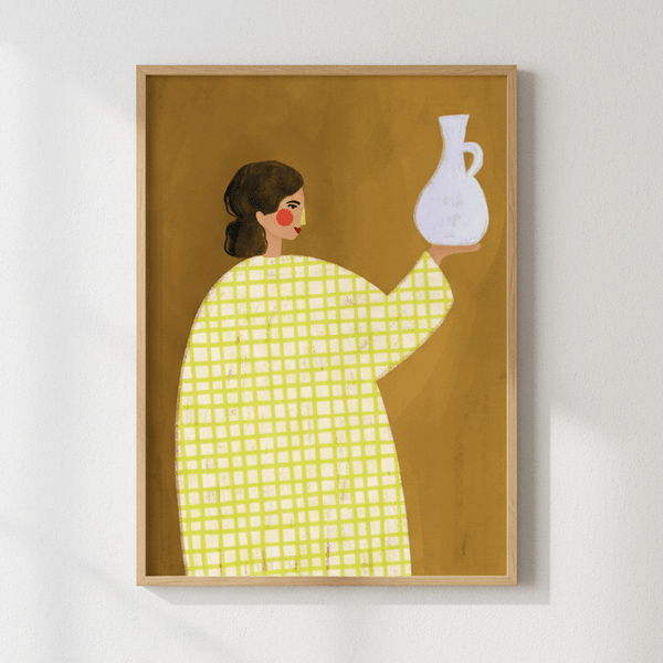 The Woman with the Vase by Bea Muller
