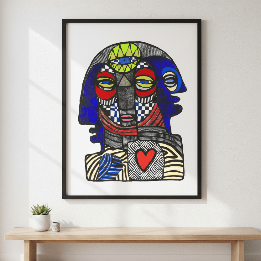 Third Eye by Sven Reubens wall - art - picture - poster
