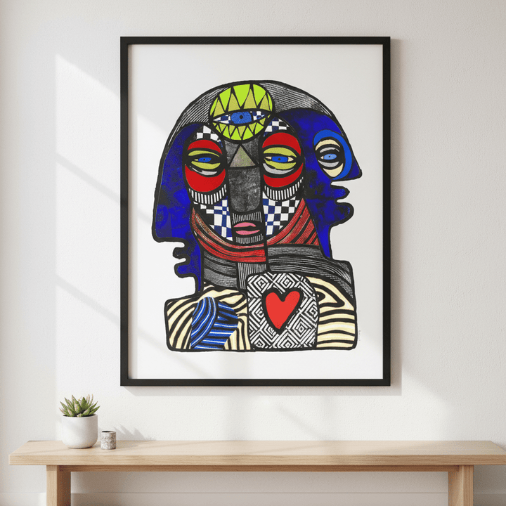 Third Eye by Sven Reubens wall - art - picture - poster