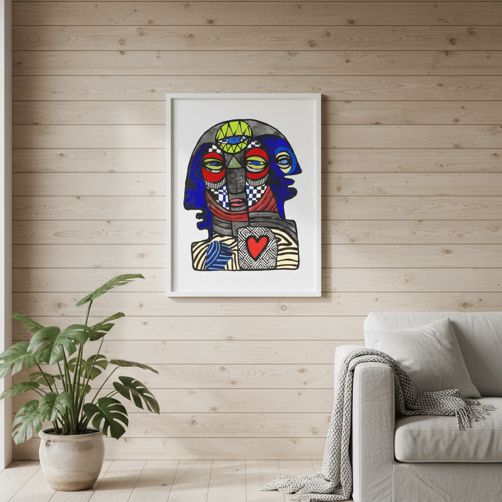 Third Eye by Sven Reubens wall - art - picture - poster
