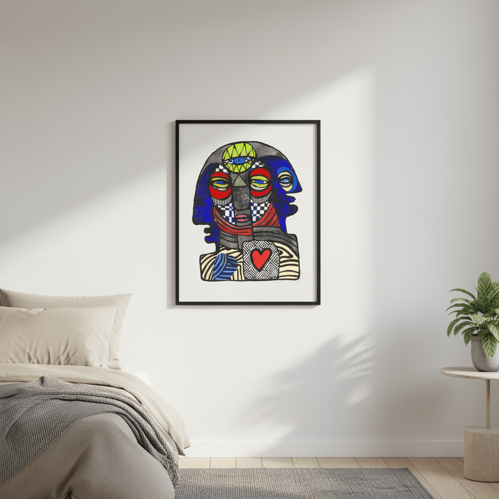 Third Eye by Sven Reubens wall - art - picture - poster