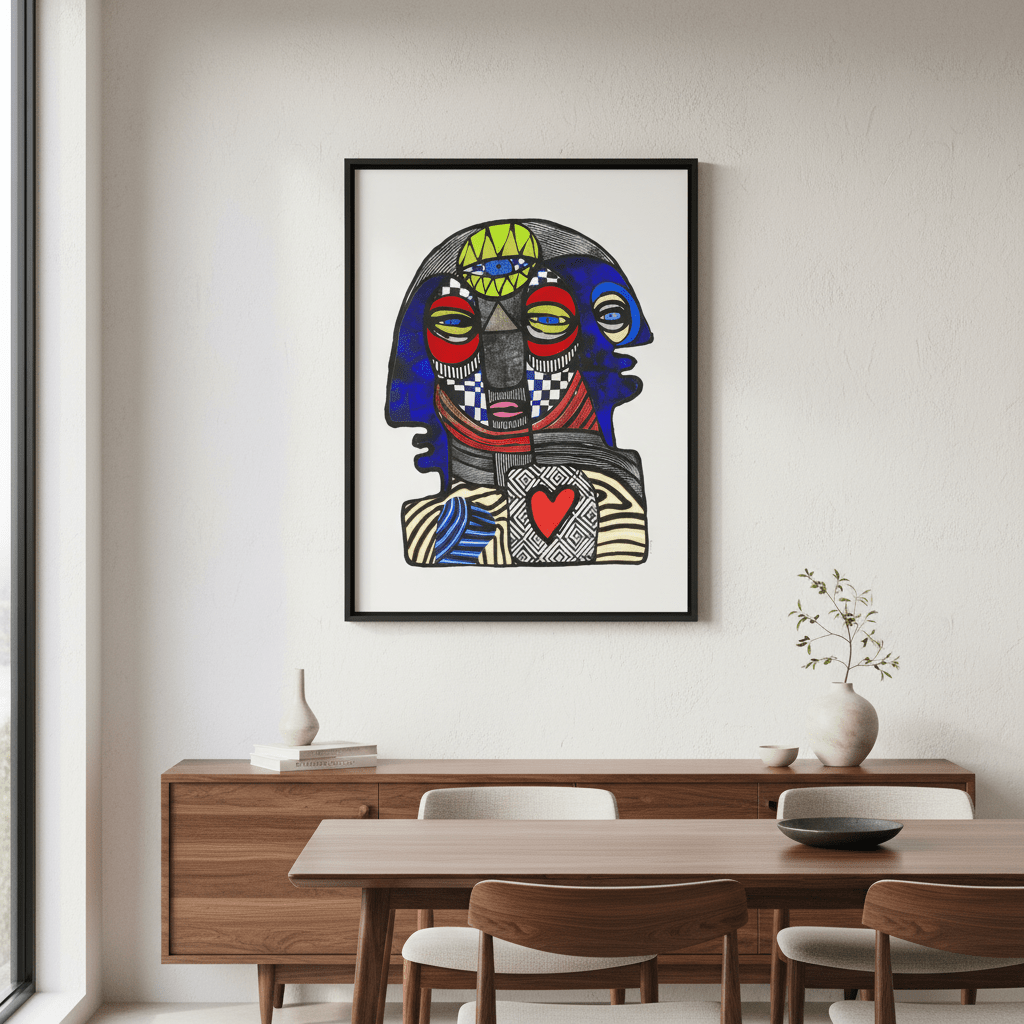 Third Eye by Sven Reubens wall - art - picture - poster