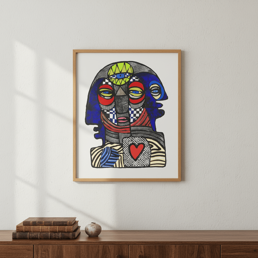 Third Eye by Sven Reubens wall - art - picture - poster
